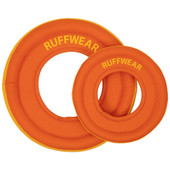 Ruffwear Hydro Plane Campfire Orange Soft Floating Flying Disc Dog Toy - Front