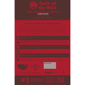 Taste of the Wild Grain-Free Southwest Canyon Canine Recipe w/ Wild Boar Dry Dog Food - Back
