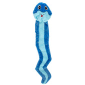 Guru Hide-A-Tail Blue Snake Interactive Plush Dog Toy - Front