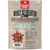 Einstein Pets Ugly Sweater Party Cranberries, Honey & Cinnamon Baked Dog Treats - Back