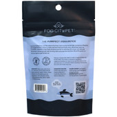 Fog City Pet Snackables Crunchy w/ Soft Filling Salmon Cat Treats - Back