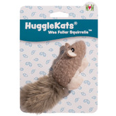 HuggleKats Wee Fellar Squirrelie Catnip Cat Toy - Front
