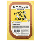 Smalls Gently Cooked Ground Bird Fresh Chicken Recipe Minced Cat Food - Front