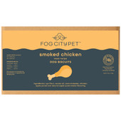 Fog City Pet Smoked Chicken Meat Recipe Dog Biscuits - Front