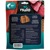 Nulo Skin & Coat Salmon Recipe Functional Jerky Bite Dog Treats - Back