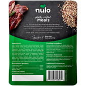 Nulo Gently Cooked Meals Duck, Chicken & Quinoa Recipe Adult Dog Food - Back