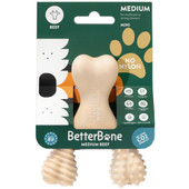 BetterBone Beef Flavor Medium Dog Dental Chew for Moderate-Strong Chewers - Front