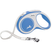Flexi New Comfort Blue Retractable Pet Leash - Front