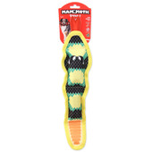 Mammoth Squeaky Snake Tough Dog Toy - Front