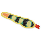 Mammoth Squeaky Snake Tough Dog Toy - Front