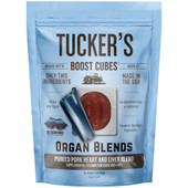Tucker's Boost Cubes Organ Blends Pureed Pork Heart & Liver Blend Frozen Dog & Cat Meal Topper - Front