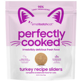 Smallbatch Perfectly Cooked Turkey Recipe Sliders Frozen Cat Food - Front