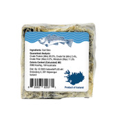 Icelandic+ Wild Caught Skins Cod Cube Natural Dog Treat - Back