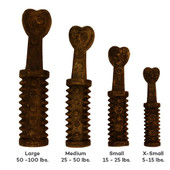 Fog City Pet Dental Dog Chew Treats - Front, Treats Size Comparison