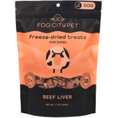 Fog City Pet Beef Liver Freeze-Dried Dog Treats - Front, 7 oz