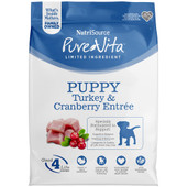 PureVita Limited Ingredient Puppy Turkey & Cranberry Entrée Grain Free Dry Dog Food - Front