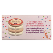 Bosco & Roxy's Birthday Cake Shareable Dog Cookie Treat - Side