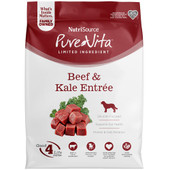 PureVita Limited Ingredient Beef & Kale Entrée Grain Free Dry Dog Food - Front