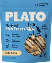 Plato Baltic Herring Air-Dried Fish Dog Treats