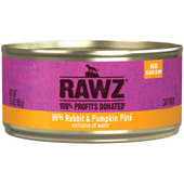 RAWZ 96% Rabbit & Pumpkin Pâté Canned Cat Food - Front