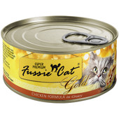 Fussie Cat Super Premium Chicken Formula in Gravy Canned Cat Food - Front
