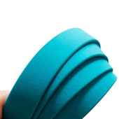 Wildebeest Turquoise Funston Waterproof Dog Leash - Front