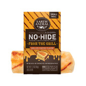Earth Animal No-Hide Grilled Cheese Roll Dog Chew Treat - Front, Small