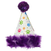 Multipet Purple Party Pet Hat - Front