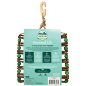 Oxbow Enriched Life Apple Stick Hay Feeder for Small Animals - Back