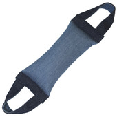 Fog City Pet The Wrangler Denim Hose Tug Dog Toy - Front