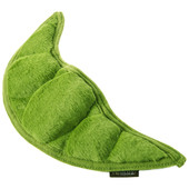 P.L.A.Y. Garden Fresh Peapod Plush Dog Toy - Front
