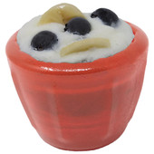 Starmark Cookie Cup Jar Tough Fillable Treat Dispenser Dog Toy - Front