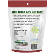 Green Coast Pet Better Bites Freeze Dried Sweet Potato Dog Meal Mixer & Training Treats - Back