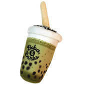 Fog City Pet x P.L.A.Y. Matcha Boba Plush Dog Toy - Front