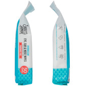 Skout's Honor Hydroclear Eye, Ear & Nose Wipes w/ Hyaluronic Acid for Dogs & Cats - Side