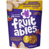 Fruitables Chicken & Cranberry Flavor Baked Dog Treats - Front