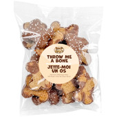 Bosco & Roxy's Throw Me A Bone Carob Bones Cookie Dog Treats - Front