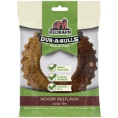 Redbarn Dur-A-Bulls Hickory BBQ Flavor Tire Dog Chew Treat - Front/ 1 ct