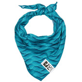  RC Pets Zephyr Waves Cooling Dog Bandana - Front