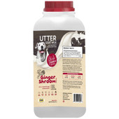 Fidobiotics Utter Goat Milk Ginger Shroom Flavor Daily Adaptogen Dog Supplement - Front