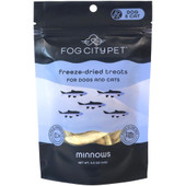 Fog City Pet Minnows Freeze-Dried Dog & Cat Treats - Front, 0.5 oz