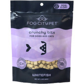 Fog City Pet Crunchy Bits Whitefish Freeze-Dried Dog & Cat Treats - Front, 3 oz
