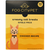 Fog City Pet Chicken Recipe Lickable Creamy Cat Treats - Front, 50 pk