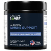 Four Leaf Rover Harmony Immune Support for Seasonal & Environmental Allergies Dog Supplement - Front