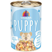 Weruva Puppy Shredded Chicken & Rice Formula in Gravy Canned Dog Food - Front
