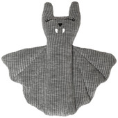 Fetch Your Own Adventure Flat Bat Crinkle Plush Dog Toy - Front