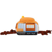 Play Canine Commute Cable Car Plush Dog Toy - Front