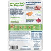 Wellness Protein Bowls Duck, Sweet Potato & Cranberries Recipe Adult Whole Meat Wet Dog Food - Back