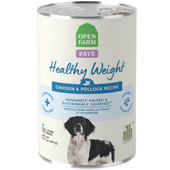 Open Farm Healthy Weight Chicken & Pollock Recipe Pate Canned Dog Food - Front