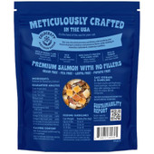 Finfare Sashimi Grade Salmon Skin Bites Cold Smoked & Freeze-Dried Cat Treats - Back
